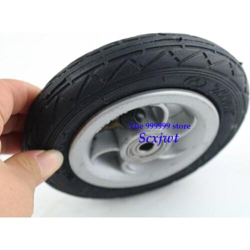 5X1 Pneumatic Tire With Inner Tube Electric Vehicle 5x1 tires Wheel Metal Hub 5 Inch Pneumatic Wheel Gocart Caster