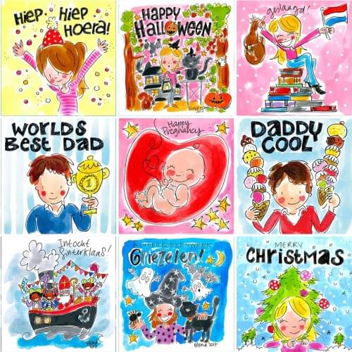 5D Diy Full Round/square Diamond Painting Diamond Blonde Amsterdam Picture Embroidery Cross Stitch 3D Diamond Mosaic Home Decor