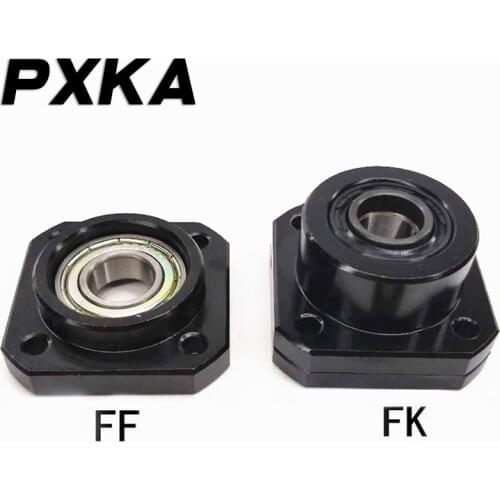 Free shipping precision ball screw support FK8 FF6 FF8 FK17 FF17 FF10 FK30 FK25 FK20 FK15 FK12 FK10 FK6 support end fixed end