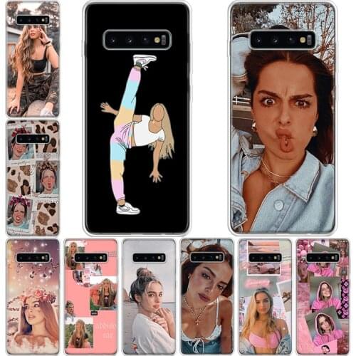 American IC girl Addison Rae Phone Case For Samsung Galaxy A71 A70 A51 A50 A41 A40 A30 A21 A10 A01 A90 A20S A20E A10S M30S A6 A7