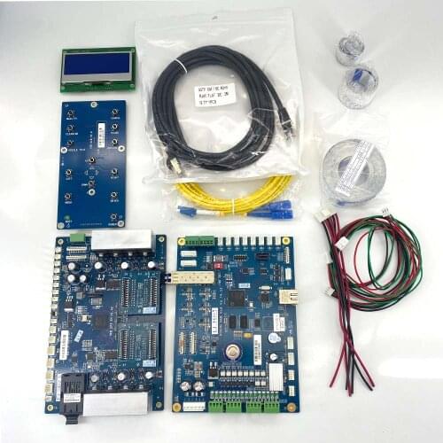 1 set Double head Hoson Board for Epson xp600 printhead printer board kit for flatbed Printer supports the Z axis