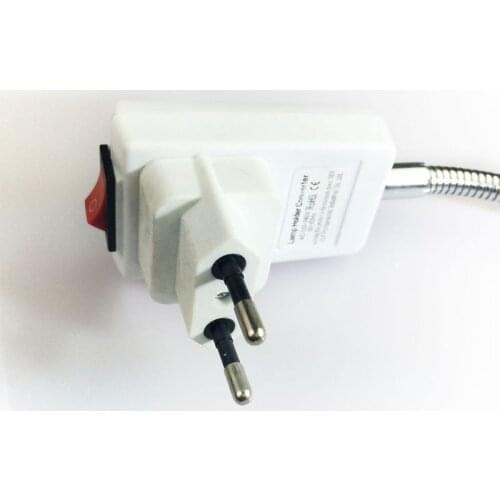 E27 EU Plug Socket Adapter with On/Off Switch Light Lamp Bulb All Direction Extension Adapter Extenders for Home Light