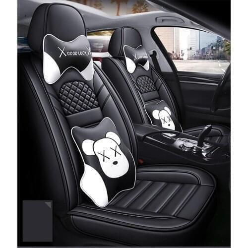 Kalaisike Leather Universal Car Seat covers for Geely Emgrand FE1 EC7 GX X7 car styling automobiles Interior auto Cushion