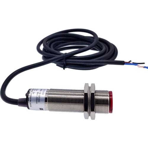 L4183011-JG Photoelectric laser beam Sensor Photoelectric switch Infrared Obstacle Avoidance 5-30cm Detection Range Adjustable