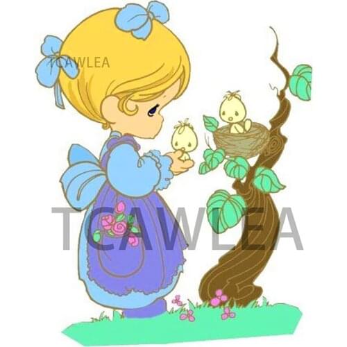 Lovely Bird Tree Birdhouse Girl Metal Cutting Dies Animals Human Doll For DIY Craft Scrapbooking Cards Decorative 2020