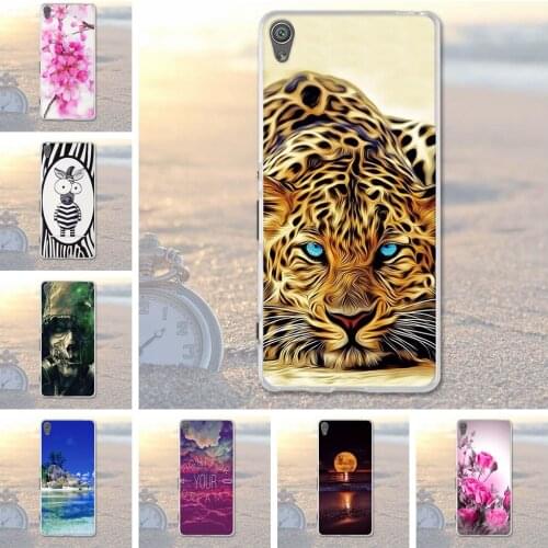 Soft Silicone TPU Cover Case For Sony Xperia XA Dual F3111 F3113 F3115 Cool Painted Back Cover For Sony Xperia XA Phone Cases