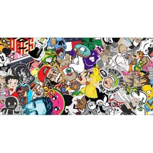 5d DIY Animation Character Collage Diamond Painting Full Drill Diamond Embroidery Cross Stitch Mosaic Craft Kit Home Decor Gift
