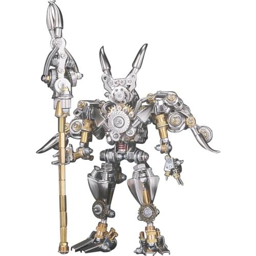 557Pcs DIY Metal Mechanical Mecha Puzzle Model Kit 3D Assembly Pawns Jigsaw Crafts Assembly Models Educational Toys - Zhang Fei