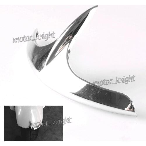 Chrome ABS Motorcycle Fairing Front Fender Tip For Honda Goldwing1800 GL1800 2001-2017