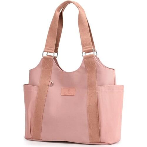 Nylon Temperament Ladies Tote Bags Women Shoulder Bags Casual Female Business Bags Fashion Womens Handbags Girls Storage Bags