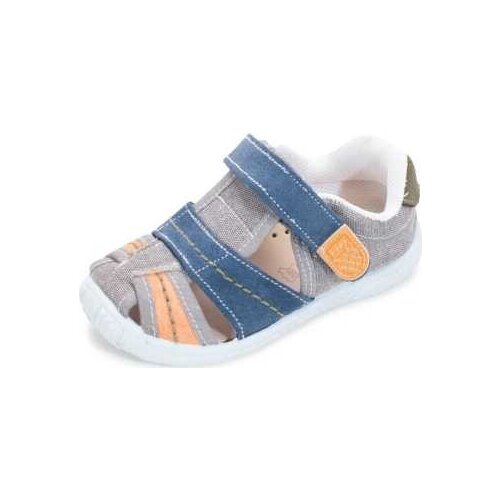Canvas sandals for children with velcro, canvas Zapy for kids