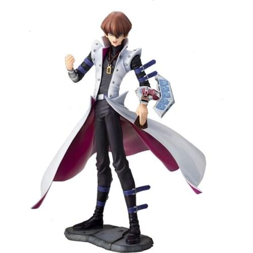 Pre Sale 27.5Cm Yu-Gi-Oh! Anime Figure Models Kaiba Seto Anime Figurine Periphery Action Toy Figures Yu-Gi-Oh! Figural Model Toy