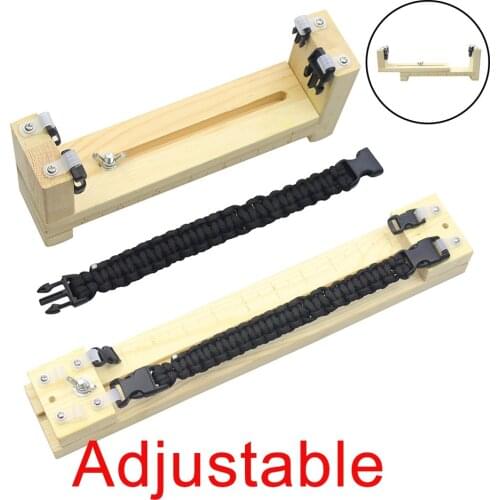 Adjustable Survival Paracord Mannen Armband Voor Weaver Mannen Outdoor Camping Wandelen Gesp Polsband Vrouwen Touw Armband