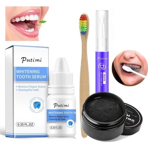 Teeth Whitening Pen Whitening Serum Tooth Powder Toothbrush Oral Hygiene Remove Plaque Stains Dental Tools Bleach Toothpaste