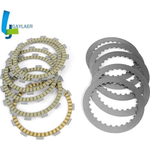 Clutch Plates Steel Friction Plate for Suzuki ST400V ST400 Tempter LS400F LS400U LS400P LS650 Boulevard S40 LS650 Savage