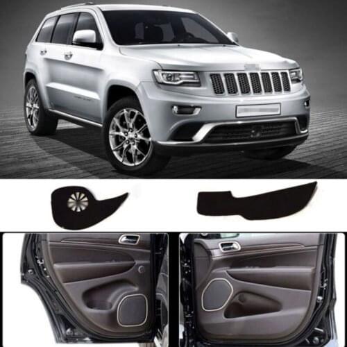 Brand New 1 Set Inside Door Anti Scratch Protection Cover Protective Pad For Jeep Grand Cherokee 2011-2015