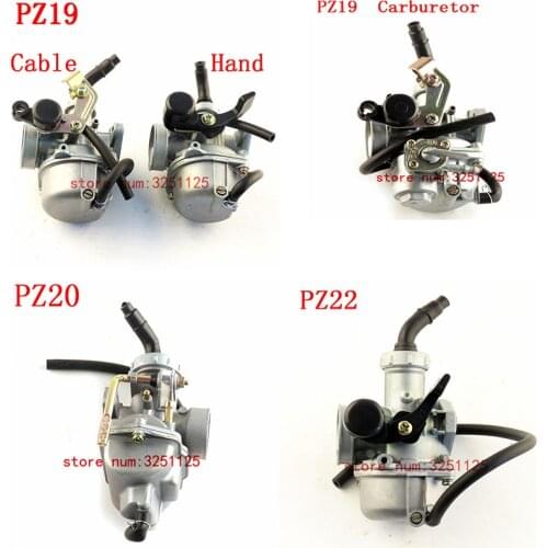 19mm 20mm 22mm Motorcycle Carburetor CARB PZ19 PZ20 PZ22 fit for 50cc 70cc 90cc 110cc 125cc ATV Quad Go kart SUNL TAOTAO