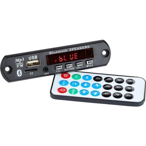 AIYIMA 15Wx2 Bluetooth Amplifier Board MP3 Decoder Board Bluetooth 5.0 Receiver WAV APE FLAC Audio Decoding USB TF FM AUX