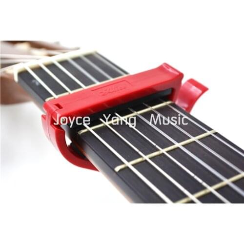 Alice A007E-C Colourful Plastic Ratchet Guitar Capo Clamp For Classical Guitar Free Shipping Wholesales