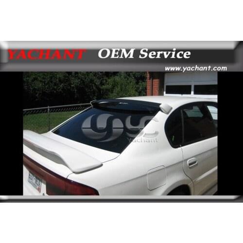 Car-Styling Carbon Fiber Rear Window Spoiler Fit For 2002-2007 Subaru Impreza GD Series WRX STI 7th-9th GDA GDB