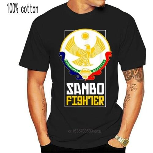 Dagestan Sambo Fighter. Proud Dagestan Eagle Mens T Shirt