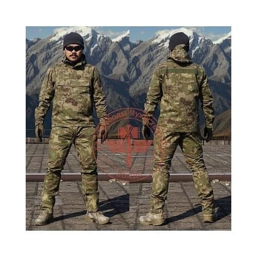 Army Military Tactical Cargo Pants Uniform Waterproof Camouflage Tactical Military Uniform Us Army Men Clothing Set