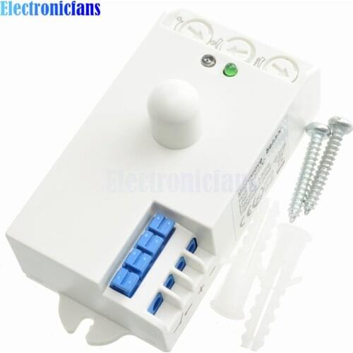 360 Degree Microwave Radar Sensor 5.8GHz CW Microwave Light Switch Motion Sensors 12-24V DC Power For Arduino