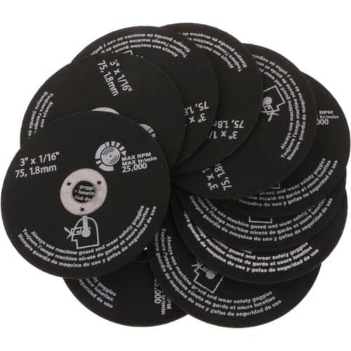 10pcs Circular Resin Grinding Wheel Saw Blades Cutting Wheel Disc For Metal Cutting