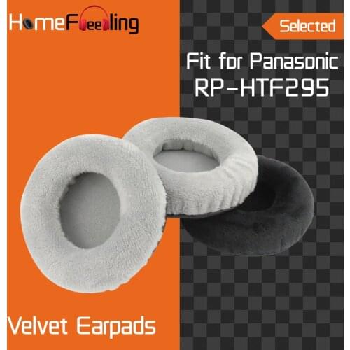 Homefeeling Earpads for Panasonic RP HTF295 Headphones Earpad Cushions Covers Velvet Ear Pad Replacement