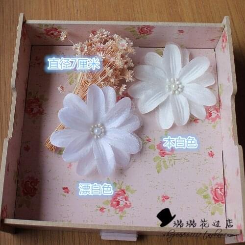 20pcs Handmade flower material artificial flower handmade hair ornaments simulation flowers wedding bags shoes accessories AC568