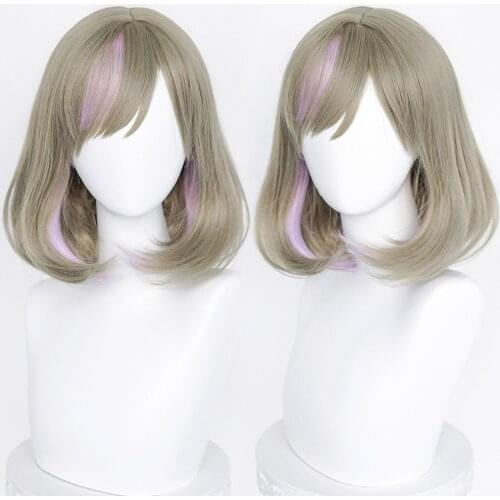 Love Live! Superstar Tang Ke Ke Cosplay Wig Heat Resistant Synthetic Hair Carnival Halloween Party Props