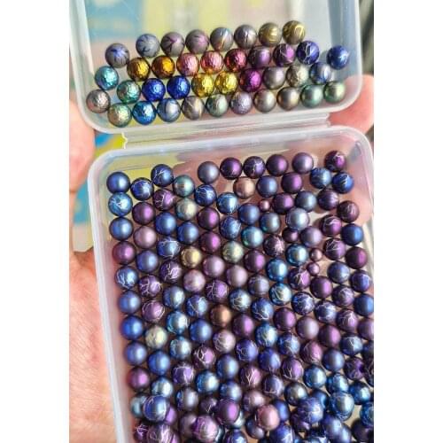 Mackwalker 4PCS High-precision Titanium Beads 6mm for Decompression Fingertip Spinner