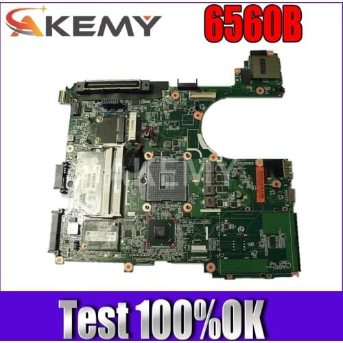 Akemy For HP Probook 6560B 8560P Laptop Motherboard HM65 DDR3 646962-001 654129-001 MAIN BOARD