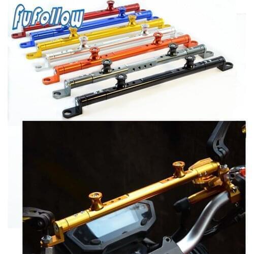 CNC Motorcycle Stand Holder Handlebar Mutifunctional Cross Bar Steering Damper Balance Bar For SMY JOYMAX Z 300 CRUISYM 300 125