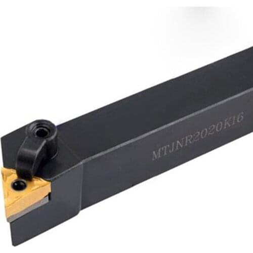 Mtjnr2020k16 Right External Turning tool holder for tnmg160408 Lathe Insert CNC Tools Cabride 1pcs 93 degree