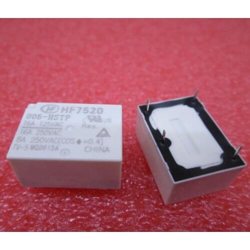NEW relay HF7520-005-HSTP HF7520 005-HSTP HF7520005HSTP HF7520-005HSTP 005HSTP 5V 5VDC DC5V DIP4 20PCS/LOT