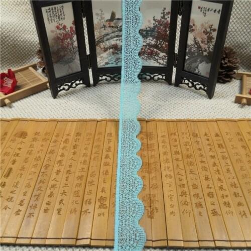 R2551-2 2.5cm Nigeria knitted elastic lace decoration, suitable for dress and underwear