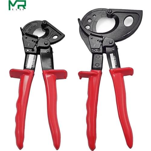 HS-325A HS-520A 400mm2 Max Ratcheting ratchet cable cutter Germany design Wire Cutter Plier, not for cutting steel wire