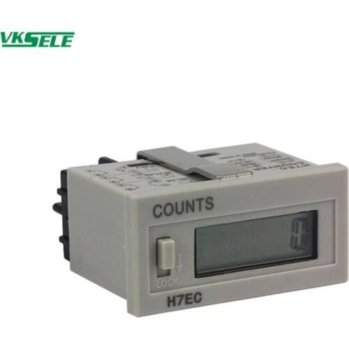 H7EC lcd hour meter mechanical digital Industrial Hour Meter counter