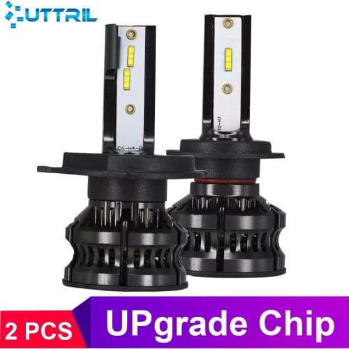 Uttril 2pcs Canbus H7 LED H1 H11 9005 9006 H4 LED Car Headlight 110W 16000LM 4300K 6500K 8000K 25000K Auto Lamp 12V Fog Light