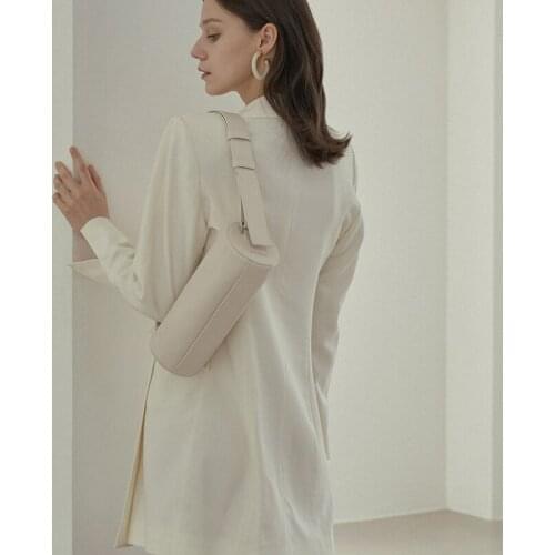 Vintage Womens Handbags Shoulder Strap Leather Messenger Bag Pillow Shape Mobile Phone Bags Cylindrical Women Crossbody Bags