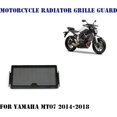 Motorcycle Radiator Grille Guard Protector Grill Protective Cover For Yamaha MT07 MT-07 FZ07 FZ-07 2014-2018