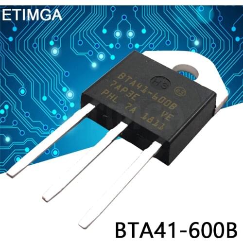 5PCS/LOT BTA41-600B TO-3P BTA41-600 TO3P BTA41600B 41-600B new and original IC