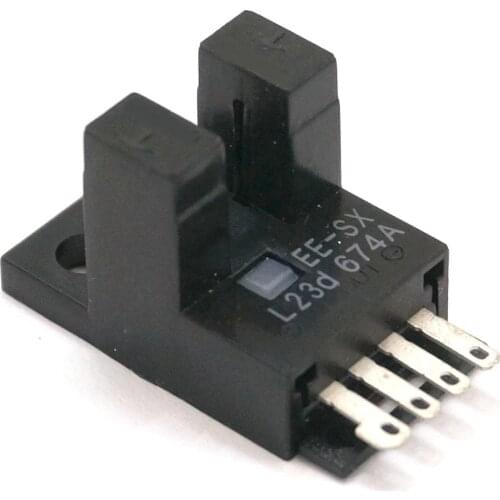 5PCS NPN DC5-24V 100mA 5MM Slotted Optical Switch EE-SX674A Photoelectric Sensor