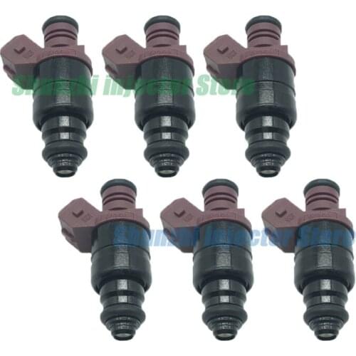 6set Fuel Injector Nozzle For Benzine Siemens Injectoren Chery QQ0.8 OEM 5WY2404A 5WY 240 4A