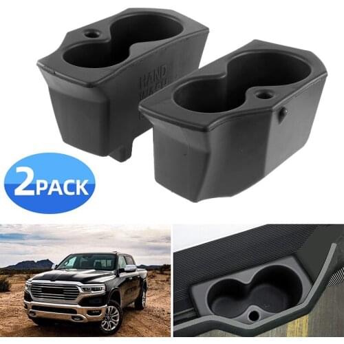Car Cup Holder for Dodge Ram 1500 2500 3500 4500 5500 2009-2020 Interior Drinks Holder Replacement #5NN24XXXAA/1LD23XXXAA