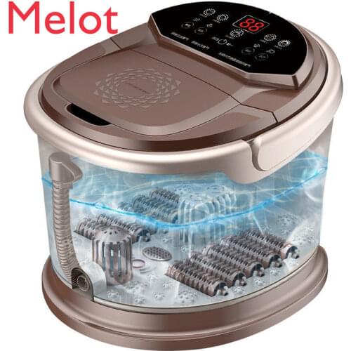 Foot Bath Barrel Feet-Washing Basin Electric Massage Foot Tub Automatic Heating Foot Barrel Household Constant Temperature