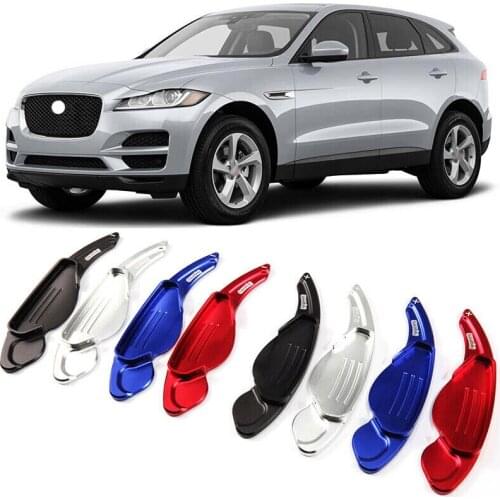 Savanini Alloy Add-On Steering Wheel DSG Paddle Shifters Extension For Jaguar F-Pace 2016-2018