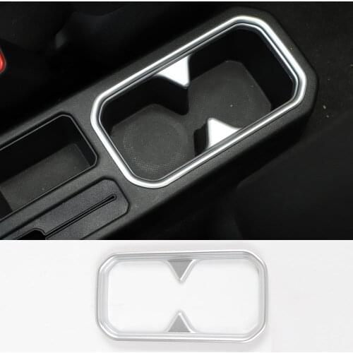 ABS Inner Front Row Water Cup Holder Cover Fit For Suzuki Jimny 2019-2020
