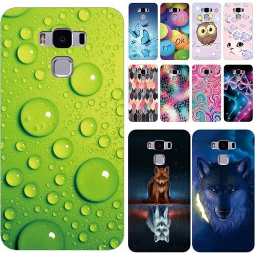 Soft Phone Case for Asus Zenfone 3 Max ZC553KL X00DD X00DDA XOODD 5.5 inch Cases Panda Funda Colorful Flower Silicone TPU Back